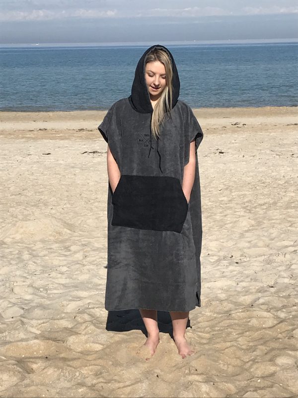 poncho hooded towel